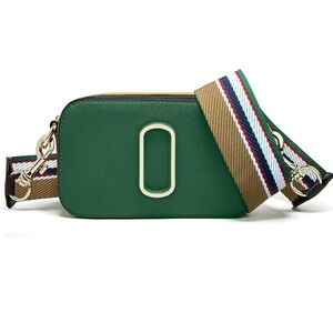 LesunPan ☘️ Green Crossbody Bag Small Shoulder
Bag, Small Square Clutch Purse